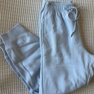 NWOT VS PINK Light Blue Jogger Pants
